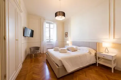 Letto o letti in una camera di Luxury Signoria by Mmega