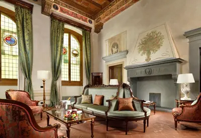 Area soggiorno di Palazzo Portinari Salviati Residenza D'Epoca