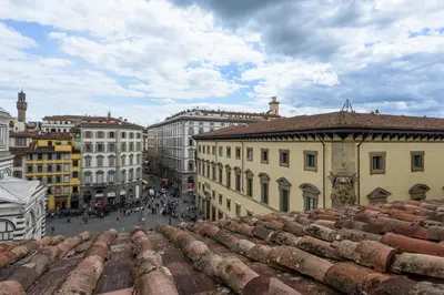 Vista generica su Firenze o vista sulla città dall'interno dell'appartamento