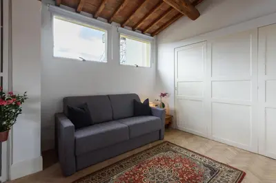 Area soggiorno di Casa Barontini