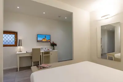 TV o dispositivi per l'intrattenimento presso Hotel Accademia