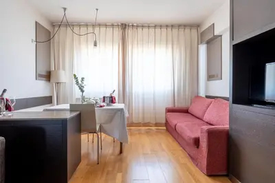 Area soggiorno di Wall Art Hotel & Residence