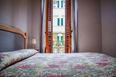Letto o letti in una camera di Hotel Medici