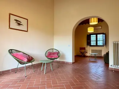 Area soggiorno di Villa Castiglione