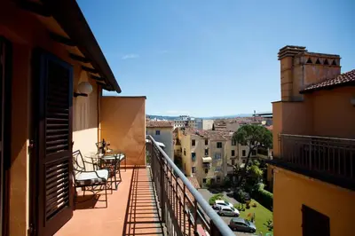 Balcone o terrazza di Hotel Albani Firenze