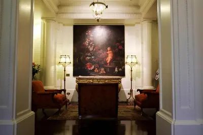 Area soggiorno di Hotel Albani Firenze
