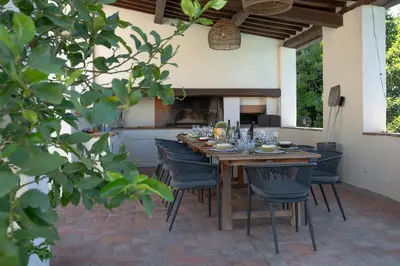 Planimetria di Apartments Florence - Villa Fonte Morgana with pool