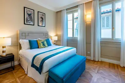 Letto o letti in una camera di Genteel Home Via della Spada