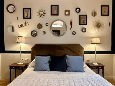 Letto o letti in una camera di Residenza dei Pucci
