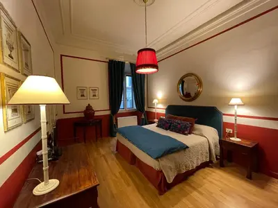 Letto o letti in una camera di Residenza dei Pucci