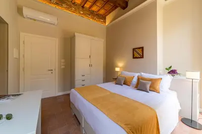 Letto o letti in una camera di Atelier Altafronte
