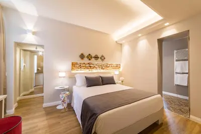 Letto o letti in una camera di Atelier Altafronte