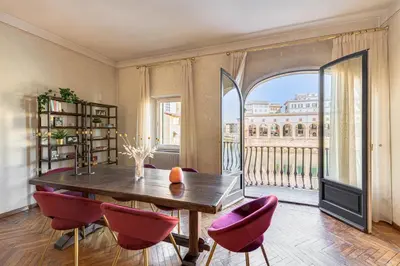 Balcone o terrazza di Apartments Florence - Golden Tower with View