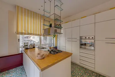 Cucina o angolo cottura di Apartments Florence - Golden Tower with View