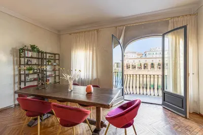 Balcone o terrazza di Apartments Florence - Golden Tower with View