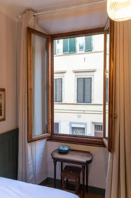 Letto o letti in una camera di Affittacamere Zanobi 45