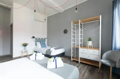 Letto o letti in una camera di Hotel Miceli - Civico 50