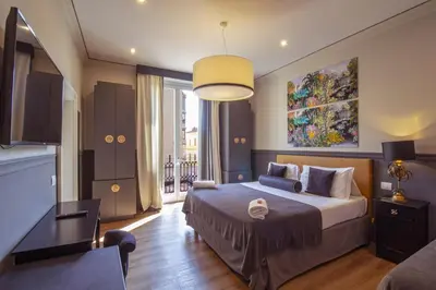 Letto o letti in una camera di Boutique Hotel Hugo