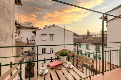 Balcone o terrazza di Maddalena Apartment by Mamo Florence
