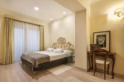 Letto o letti in una camera di Il Cavalierino