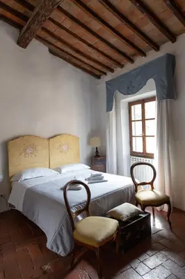 Letto o letti in una camera di Comfy Apartment Near Palazzo Pitti