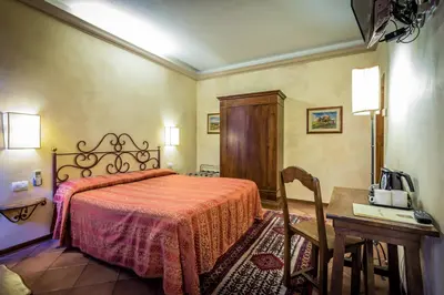 Letto o letti in una camera di Hotel Mario's