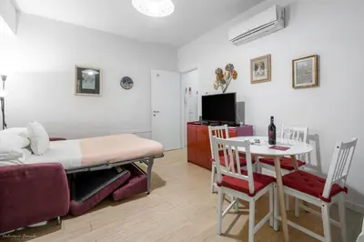 Area soggiorno di Wine Apartments Florence Masseto