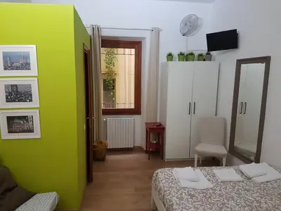 Letto o letti in una camera di Green Domus