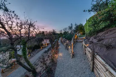 Paesaggio naturale nelle vicinanze dell'hotel