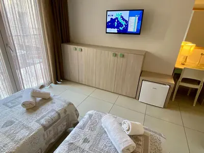Letto o letti in una camera di Nice Residence