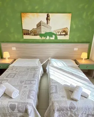 Letto o letti in una camera di Nice Residence