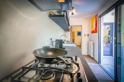 Cucina o angolo cottura di Pianista's house