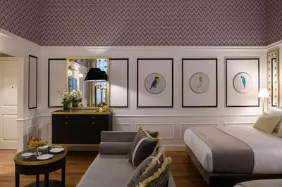 Area soggiorno di IL Tornabuoni The Unbound Collection by Hyatt