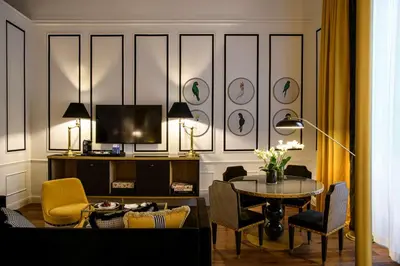 Area soggiorno di IL Tornabuoni The Unbound Collection by Hyatt