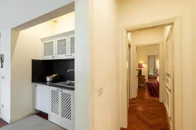 TV o dispositivi per l'intrattenimento presso Velluto elegant apartment near the Duomo