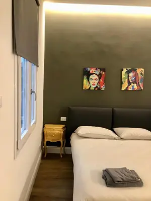 Letto o letti in una camera di Novella Suite