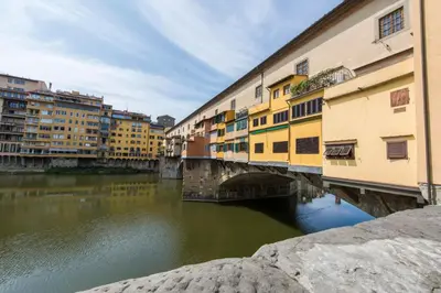 Vista sul fiume nelle vicinanze dell'appartamento