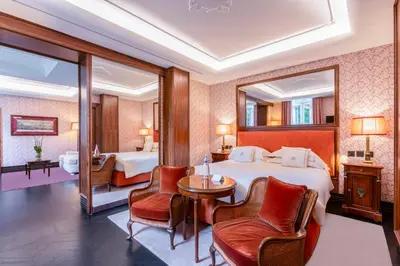 Letto o letti in una camera di Hotel Regency - Small Luxury Hotels of the World