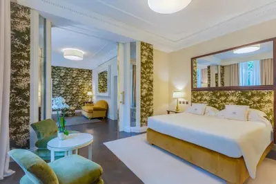 Letto o letti in una camera di Hotel Regency - Small Luxury Hotels of the World