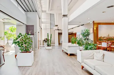 Area soggiorno di Italiana Hotels Florence