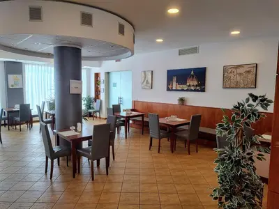 Area soggiorno di Hotel Datini