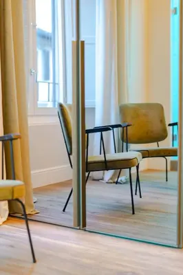 Area soggiorno di PALAZZO DEI SIGNORI LUXURY DESIGN LOFT APT with view, Florence