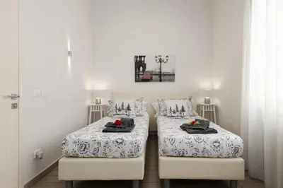 Letto o letti in una camera di Florence Comfort B&B