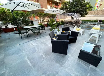 Area soggiorno di Hotel Franchi