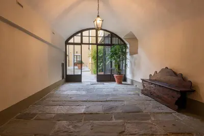 Planimetria di Apartments Florence - Dragomanni Loft with patio