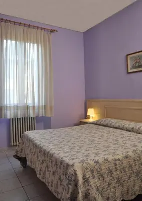 Letto o letti in una camera di Hotel Regina