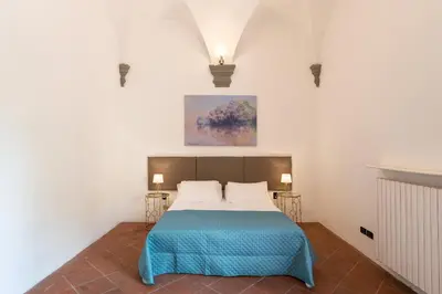 Letto o letti in una camera di Pilastri 35