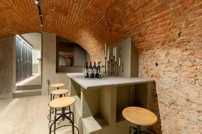 Cucina o angolo cottura di Porta Nera Private Living - adults only