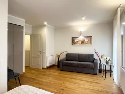 Area soggiorno di Apartments Florence - Ariento Deluxe 2