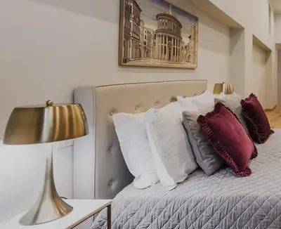 Letto o letti in una camera di Apartments Florence - Ariento Deluxe 6
